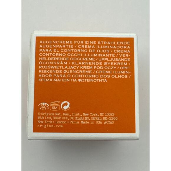 ORIGINS Ginzing Brightening Eye Cream With Vitamin C & Niacinamide in Cool BNIB - Picture 6 of 7